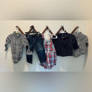 Baby toddler boy clothes bundle 12-18 and 24 months